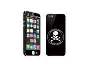 Apple iPhone 5S Skins Black Mastermind Full Body Decals Stickers Covers Screen Protector MAC1338 31