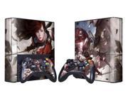 For Microsoft Xbox 360 E Skins Console Stickers Personalized Games Decals Wiht Controller Protector Covers BOX1330 90