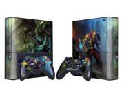 For Microsoft Xbox 360 E Skins Console Stickers Personalized Games Decals Wiht Controller Protector Covers BOX1330 157