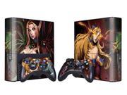 For Microsoft Xbox 360 E Skins Console Stickers Personalized Games Decals Wiht Controller Protector Covers BOX1330 199