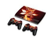 For Sony PlayStation 3 Super Slim CECH 4000 Skins Stickers Personalized Decals 2 Controller Covers PS3S4000 28