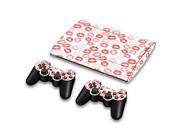 For Sony PlayStation 3 Super Slim CECH 4000 Skins Stickers Personalized Decals 2 Controller Covers PS3S4000 116