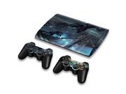For Sony PlayStation 3 Super Slim CECH 4000 Skins Stickers Personalized Decals 2 Controller Covers PS3S4000 108