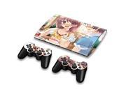 For Sony PlayStation 3 Super Slim CECH 4000 Skins Stickers Personalized Decals 2 Controller Covers PS3S4000 156