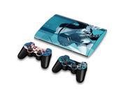 For Sony PlayStation 3 Super Slim CECH 4000 Skins Stickers Personalized Decals 2 Controller Covers PS3S4000 141