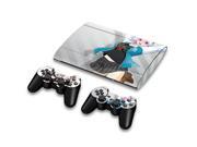For Sony PlayStation 3 Super Slim CECH 4000 Skins Stickers Personalized Decals 2 Controller Covers PS3S4000 139