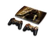 For Sony PlayStation 3 Super Slim CECH 4000 Skins Stickers Personalized Decals 2 Controller Covers PS3S4000 13