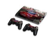For Sony PlayStation 3 Super Slim CECH 4000 Skins Stickers Personalized Decals 2 Controller Covers PS3S4000 14