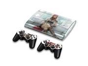 For Sony PlayStation 3 Super Slim CECH 4000 Skins Stickers Personalized Decals 2 Controller Covers PS3S4000 15