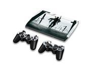 For Sony PlayStation 3 Super Slim CECH 4000 Skins Stickers Personalized Decals 2 Controller Covers PS3S4000 11