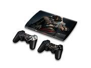 For Sony PlayStation 3 Super Slim CECH 4000 Skins Stickers Personalized Decals 2 Controller Covers PS3S4000 186