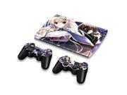 For Sony PlayStation 3 Super Slim CECH 4000 Skins Stickers Personalized Decals 2 Controller Covers PS3S4000 169