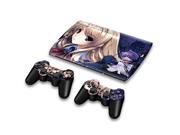 For Sony PlayStation 3 Super Slim CECH 4000 Skins Stickers Personalized Decals 2 Controller Covers PS3S4000 168