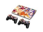 For Sony PlayStation 3 Super Slim CECH 4000 Skins Stickers Personalized Decals 2 Controller Covers PS3S4000 177