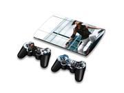 For Sony PlayStation 3 Super Slim CECH 4000 Skins Stickers Personalized Decals 2 Controller Covers PS3S4000 202