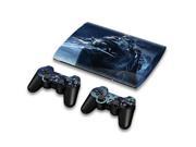 For Sony PlayStation 3 Super Slim CECH 4000 Skins Stickers Personalized Decals 2 Controller Covers PS3S4000 210