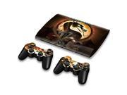 For Sony PlayStation 3 Super Slim CECH 4000 Skins Stickers Personalized Decals 2 Controller Covers PS3S4000 100