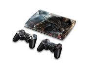 For Sony PlayStation 3 Super Slim CECH 4000 Skins Stickers Personalized Decals 2 Controller Covers PS3S4000 102