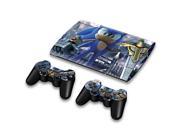 For Sony PlayStation 3 Super Slim CECH 4000 Skins Stickers Personalized Decals 2 Controller Covers PS3S4000 20
