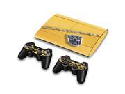 For Sony PlayStation 3 Super Slim CECH 4000 Skins Stickers Personalized Decals 2 Controller Covers PS3S4000 22