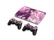 For Sony PlayStation 3 Super Slim CECH 4000 Skins Stickers Personalized Decals 2 Controller Covers PS3S4000 148