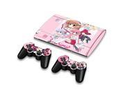 For Sony PlayStation 3 Super Slim CECH 4000 Skins Stickers Personalized Decals 2 Controller Covers PS3S4000 149