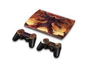 For Sony PlayStation 3 Super Slim CECH 4000 Skins Stickers Personalized Decals 2 Controller Covers PS3S4000 121
