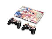 For Sony PlayStation 3 Super Slim CECH 4000 Skins Stickers Personalized Decals 2 Controller Covers PS3S4000 127