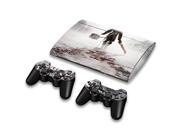 For Sony PlayStation 3 Super Slim CECH 4000 Skins Stickers Personalized Decals 2 Controller Covers PS3S4000 35