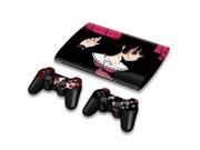 For Sony PlayStation 3 Super Slim CECH 4000 Skins Stickers Personalized Decals 2 Controller Covers PS3S4000 135