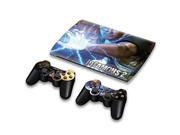For Sony PlayStation 3 Super Slim CECH 4000 Skins Stickers Personalized Decals 2 Controller Covers PS3S4000 91