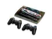 For Sony PlayStation 3 Super Slim CECH 4000 Skins Stickers Personalized Decals 2 Controller Covers PS3S4000 98