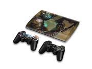 For Sony PlayStation 3 Super Slim CECH 4000 Skins Stickers Personalized Decals 2 Controller Covers PS3S4000 65