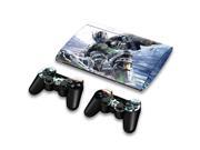 For Sony PlayStation 3 Super Slim CECH 4000 Skins Stickers Personalized Decals 2 Controller Covers PS3S4000 64