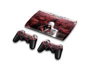 For Sony PlayStation 3 Super Slim CECH 4000 Skins Stickers Personalized Decals 2 Controller Covers PS3S4000 66