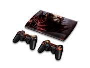 For Sony PlayStation 3 Super Slim CECH 4000 Skins Stickers Personalized Decals 2 Controller Covers PS3S4000 62