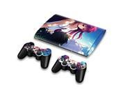 For Sony PlayStation 3 Super Slim CECH 4000 Skins Stickers Personalized Decals 2 Controller Covers PS3S4000 159