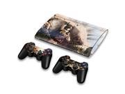 For Sony PlayStation 3 Super Slim CECH 4000 Skins Stickers Personalized Decals 2 Controller Covers PS3S4000 76