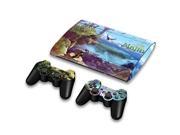 For Sony PlayStation 3 Super Slim CECH 4000 Skins Stickers Personalized Decals 2 Controller Covers PS3S4000 75