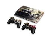 For Sony PlayStation 3 Super Slim CECH 4000 Skins Stickers Personalized Decals 2 Controller Covers PS3S4000 71