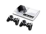 For Sony PlayStation 3 Super Slim CECH 4000 Skins Stickers Personalized Decals 2 Controller Covers PS3S4000 80
