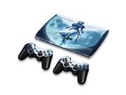 For Sony PlayStation 3 Super Slim CECH 4000 Skins Stickers Personalized Decals 2 Controller Covers PS3S4000 07