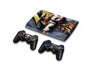For Sony PlayStation 3 Super Slim CECH 4000 Skins Stickers Personalized Decals 2 Controller Covers PS3S4000 06