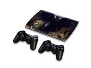 For Sony PlayStation 3 Super Slim CECH 4000 Skins Stickers Personalized Decals 2 Controller Covers PS3S4000 45