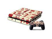 For Sony PlayStation 4 PS4 Game Console Skins Stickers Personalized Decals 2 Controller Covers PS41363 49