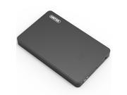 UNITEK 2.5 inch SATA to USB3.0 External Hard Drive Enclosure Case Supports 7mm 9.5mm 12.5mm HDD SSD Tool Free and UASP