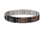 Sabona Jewelry Mens Bracelet Realtree Stainless Magnetic M Brown 444