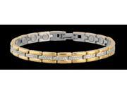 Sabona Jewelry Women Bracelet Lady Executive Regal Magnetic L Gold 330