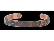 Sabona Jewelry Mens Womens Bracelet Realtree Camo Copper XL Brown 442