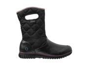 Bogs Boots Womens Juno Mid Winter WP 9.5 Black 71570